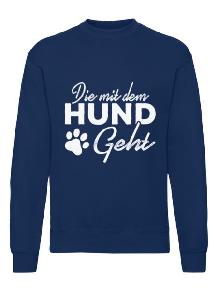 Die mit dem Hund geht